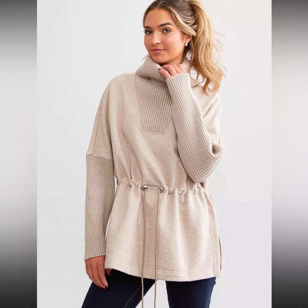 Varley Cavello Cowl Neck Sweater Tunic